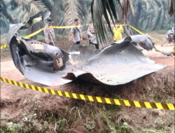 Benda Misterius Berukuran 6 Meter Ditemukan di Parit Kebun Sawit Kotim